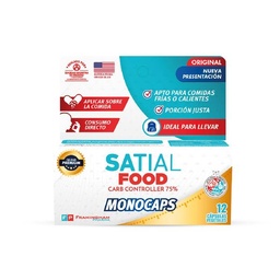 Suplemento Dietario Satial Food Monocaps x 12 Cápsulas