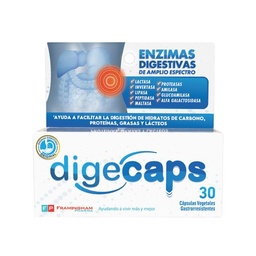 Suplemento Dietario Digecaps x 30 Cápsulas