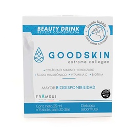 Suplemento Nutricional Goodskin Extreme Collagen Bebible x 15 un