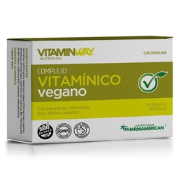 Suplemento Dietario Vitamin Way Vegano con Spirulina x 30 Cápsulas Suplemento Dietario Vitamin Way Vegano con Spirulina x 30 Cápsulas