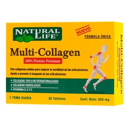 Suplemento Dietario Natural Life Multi Collagen x 30 Comprimidos Suplemento Dietario Natural Life Multi Collagen x 30 Comprimidos