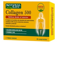 Suplemento Dietario Natural Life Collagen 500 x 60 Comprimidos