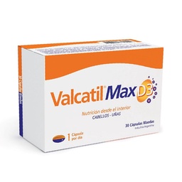 Suplemento Dietario Valcatil Max D3 x 30 Cáps Suplemento Dietario Valcatil Max D3 x 30 Cáps