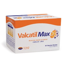Suplemento Dietario Valcatil Max D3 x 60 Cáps Suplemento Dietario Valcatil Max D3 x 60 Cáps