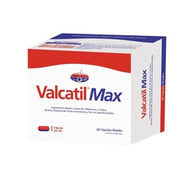 Suplemento Dietario Valcatil Max Cápsulas Blandas x 60 un Suplemento Dietario Valcatil Max Cápsulas Blandas x 60 un