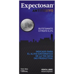 Jarabe Expectosan Antitusivo x 120 ml Jarabe Expectosan Antitusivo x 120 ml