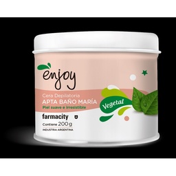 Cera Depilatoria Enjoy Vegetal Piel Suave x 200 g