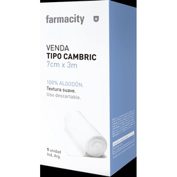 Venda Tipo Cambric 7 cm x 3 m