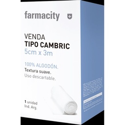 Venda Tipo Cambric 5 cm x 3 m