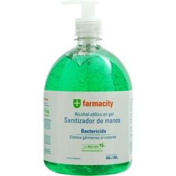 Alcohol Etílico Farmacity en Gel Bactericida x 980 ml