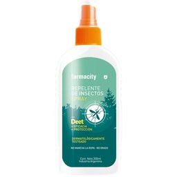 Repelente Farmacity en Spray x 200 ml