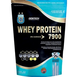 Suplemento Dietario Gentech Whey Protein Sabor Banana x 500 g