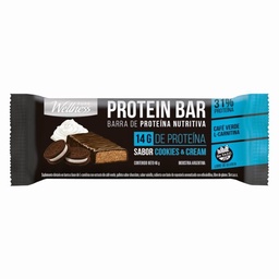 Barra Protéica Pure Wellness Sabor Cookies And Cream x 46 g