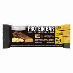 Barra Protéica Pure Wellness Sabor Banana Split x 46 g