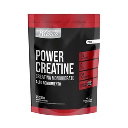 Power Creatine Monohid Pure Wellness x 250 gr