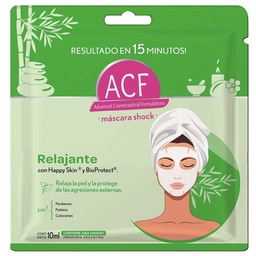 Máscara Facial Acf Relajante x 10 ml