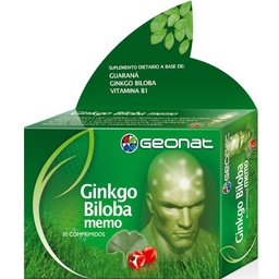 Suplemento Dietario Ginkgo Biloba Memo x 30 un Suplemento Dietario Ginkgo Biloba Memo x 30 un