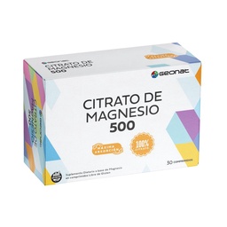 Citrato de Magnesio 500 Geonat x 30 Comp