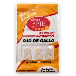 Protector para El Pie Clinica Del Pie Ojos de Gallo Goma x 9 un