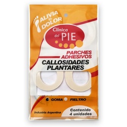Protectores Clinica Del Pie Callosidades x 4 un Protectores Clinica Del Pie Callosidades x 4 un