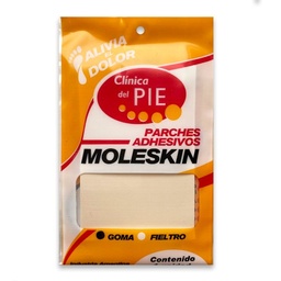 Protector Clinica Del Pie Moleskin Goma Protector Clinica Del Pie Moleskin Goma