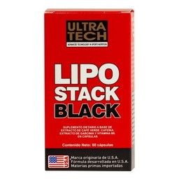 Suplemento Dietario Lipo Stack Black x 60 Cápsulas