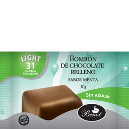 Bombón de Chocolate Benot de Menta x 17 g