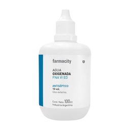 Agua Oxigenada Farmacity x 100 ml