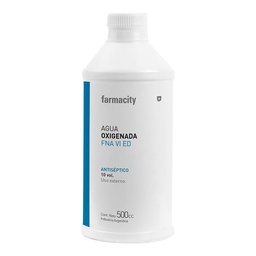 Agua Oxigenada Farmacity x 500 ml