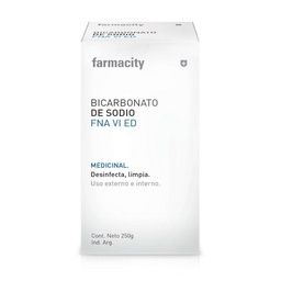 Bicarbonato de Sodio Farmacity Caja x 250 g