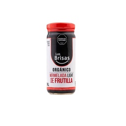 Mermelada Orgánica Las Brisas Frutilla Light x 240 g