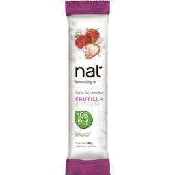 Barra de Cereales Nat Frutilla y Yogur x 25 g