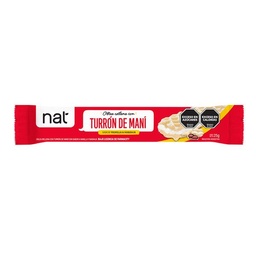 Turrón de Maní Nat x 25 g