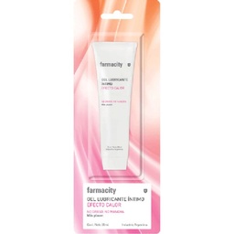 Gel Lubricante Íntimo Farmacity Efecto Calor x 30 ml