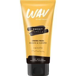 Crema para Manos Wav Sweet Vainilla x 60 g Crema para Manos Wav Sweet Vainilla x 60 g