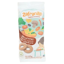 Galletita Zafrán Orgánica Chocolate x 28 g