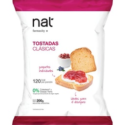 Tostadas Gruesas Nat Clásicas x 200 g