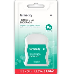 Hilo Dental Farmacity Sabor Menta x 2 un x 50 m Hilo Dental Farmacity Sabor Menta x 2 un x 50 m