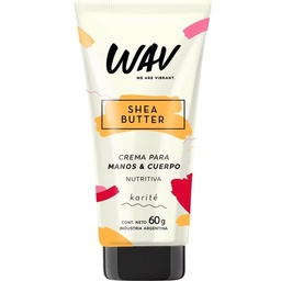 Crema para Manos y Cuerpo Wav Karité x 60 g