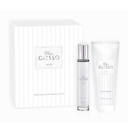 Set Edt Giesso Puro Femenino x 19 ml + Body Lotion x 100 g