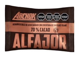 Alfajor Archok 70 % Cacao x 60 g Alfajor Archok 70 % Cacao x 60 g