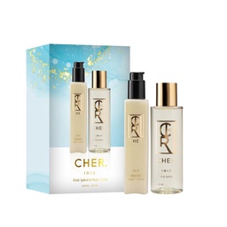 Set Cher Iris Body Splash x 200 ml + Body Lotion x 200 ml