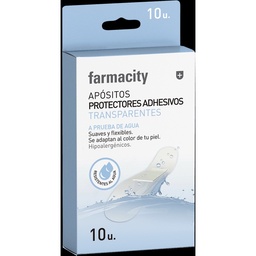 Apósito Protectores Adhesivos Farmacity Transparentes x 10 un