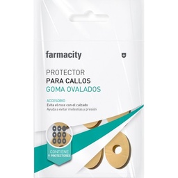 Protector para Callos Farmacity Goma Ovalado x 9 un Protector para Callos Farmacity Goma Ovalado x 9 un