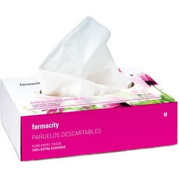 Pañuelos Descartables Farmacity Box x 100 un