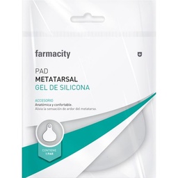 Pad Metatarsal Farmacity Gel de Silicona x 2 un