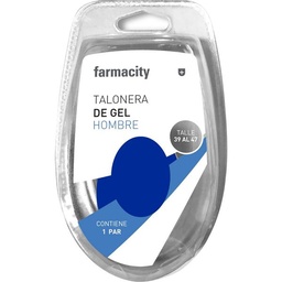 Taloneras en Gel Farmacity para Hombre Talle 39 Al 47 x 1 Par