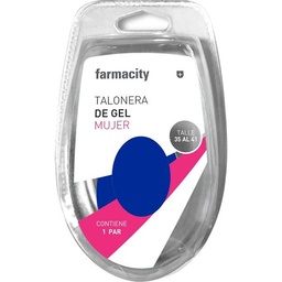 Taloneras en Gel Farmacity para Mujer Talle 35 Al 41 x 1 Par