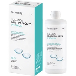 Solución Multiacción Premium Farmacity x 360 ml