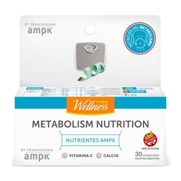 Suplemento Dietario Pure Wellness Metabolism Nutrition x 30 Comprimidos